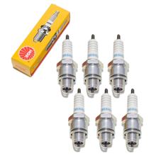 Candele set NGK 6x BR8HSA candela resistenza, 12,7mm filetto corto Ø 14,0mm, 5539