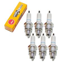 Zündkerzen Set NGK 6x BR6HSA Zündkerze entstört, 12,7mm Kurzgewinde Ø 14,0mm, 4296 / 4461