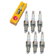 Bougies Set NGK 6x DCPR7E bougie onderdrukt, 19,0mm langdraad Ø 12,0mm, 3932 / 4415