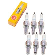 Zündkerzen Set NGK 6x CR9E Zündkerze entstört, 19,0mm Langgewinde Ø 10,0mm, 5006 / 5995 / 6263