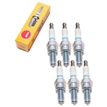 Bougies Set NGK 6x CR7EB bougie onderdrukt, 19,0mm lange schroefdraad Ø 10,0mm, vaste SAE-aansluitmoer, 4663