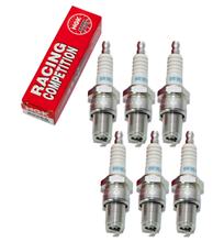 Candele set NGK 6x BR9EG racing candela resistenza, 19,0mm filetto lungo Ø 14,0mm, 3230 / 4015