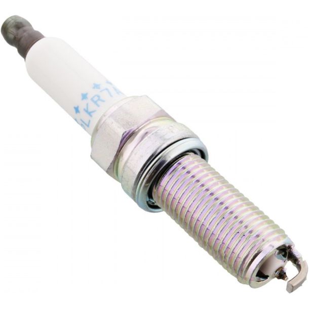 Spark plug set NGK 6x PLKR7A platinum resistor, 26,5mm long thread reach plug Ø 12,0mm, 4288