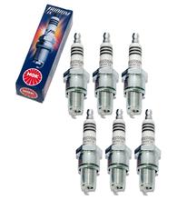 Zündkerzen Set NGK 6x BR8EIX Iridium-Zündkerze entstört, 19,0mm Langgewinde Ø 14,0mm, 5044
