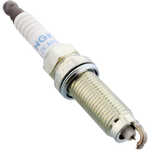 Spark plug set NGK 6x DILZKAR6A11 resistor, 26,5mm long thread reach plug Ø 12,0mm, 91691