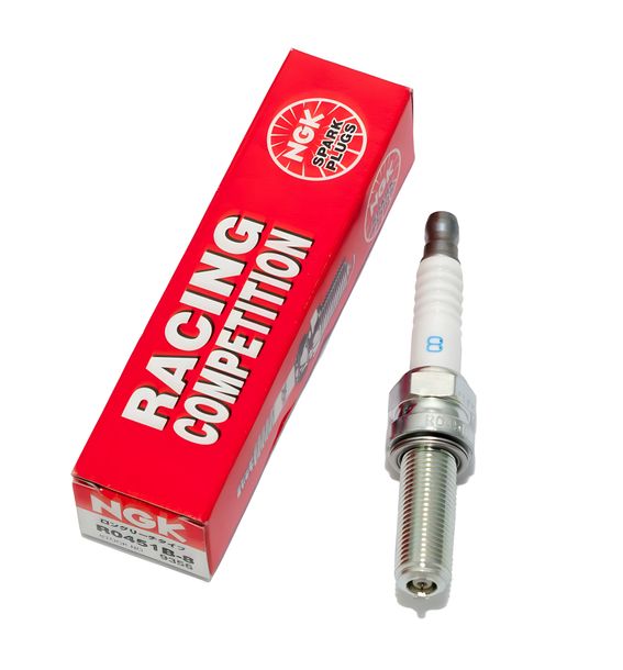 Spark plug set NGK 6x R0451B-8 racing resistor, 9356