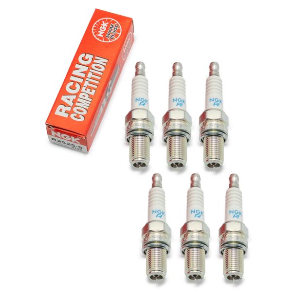 Candele set NGK 6x R2525-9 racing candela resistenza, 4735