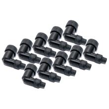 Zündkerzenstecker Set NGK 10x LZFH ohne Widerstand, 8710 für Oldtimer Motorrad