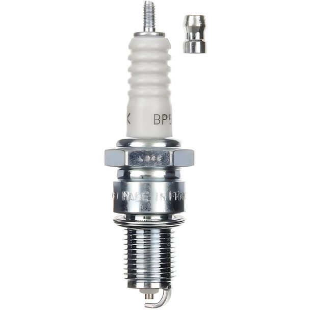 Spark plug set NGK 10x BP5ES, 19,0mm long thread Ø 14,0mm, 6511 / 96404