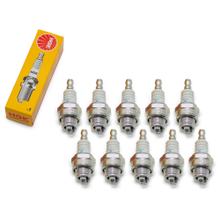 Zündkerzen Set NGK 10x BPMR7A Zündkerze entstört, 4345 / 4626 / 4647 / 5959 / 6703 für Freischneider Motorsensen Motorkettensägen