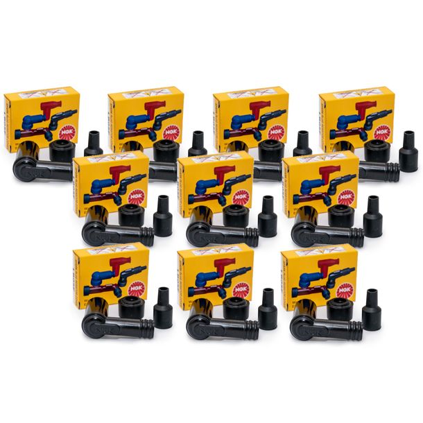Zündkerzenstecker Set NGK 10x LB05F, 8051