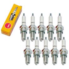 Bougieset NGK 10x D8EA bougie, 19,0mm lange schroefdraad Ø 12,0mm, 1117 / 2120