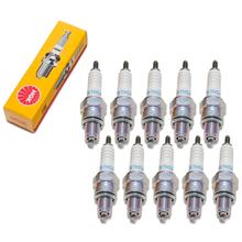 Zündkerzen Set NGK 10x CR7HSA Zündkerze entstört, 12,7mm Kurzgewinde Ø 10,0mm, 4549 / 6016