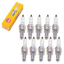 Zündkerzen Set NGK 10x CR9E Zündkerze entstört, 19,0mm Langgewinde Ø 10,0mm, 5006 / 5995 / 6263