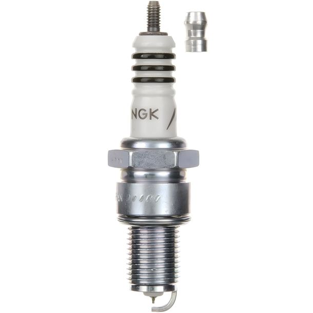 Spark plug set NGK 10x BPR6EIX iridium resistor, 19,0mm long thread Ø 14,0mm, 6637