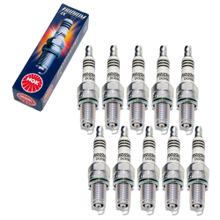Candele set NGK 10x DCR8EIX Iridium-Candela resistenza, 19,0mm filetto lungo Ø 12,0mm, 3606