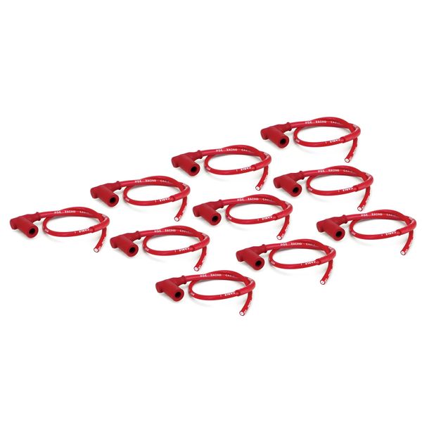 Connecteur bougie Kit NGK 10x CR4 racing avec câble, 8054