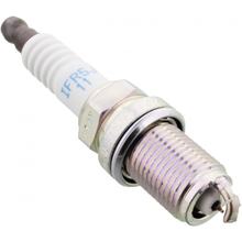 Spark plug set NGK 10x IFR5J11 iridium resistor, 19,0mm long thread Ø 14,0mm 2-ground-electrode, 7418