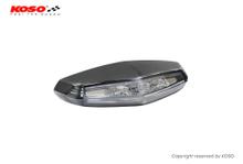 Luz Traseira Koso LED GT-01 fumê com aprovação