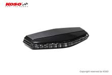 Luz Traseira Koso LED GT-06 fumê com Homologação