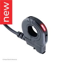 Daumenschalter Koso mit USB-C Ladegerät Anschluss
