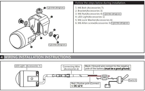 Scheinwerfer Koso Serie Mini LED Abblendlicht mit Zulassung – Bild 6