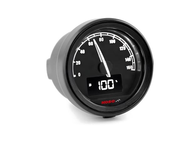 Compteur de vitesse Koso D48 TNT-05 160 km/h ABE17 pour Harley Davidson – Bild 1