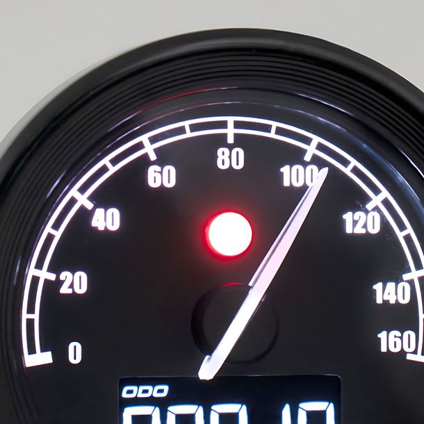 Compteur de vitesse Koso D48 TNT-05 160 km/h ABE17 pour Harley Davidson – Bild 3