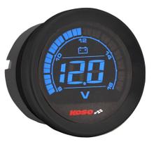 Měřič napětí Koso digitální pro Harley Davidson FLS Softail FLSTC Heritage Classic ABS FXCW Rocker FXDB Dyna Switchback FXDBI EFI Street Bob FXDX Super Bj. 2004 - 2013