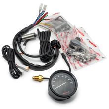 Tachometer Koso D60 TNT-05 160kmh ABE schwarzer Ring