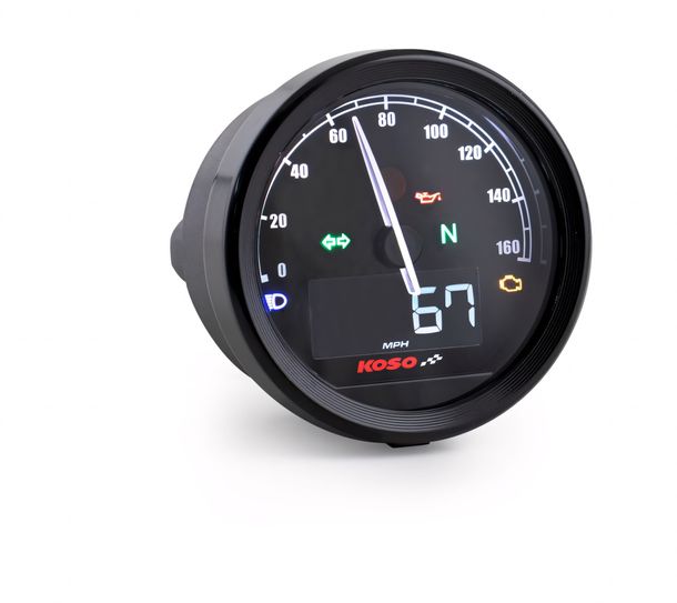 Tachometer Koso D60 TNT-05 160kmh ABE