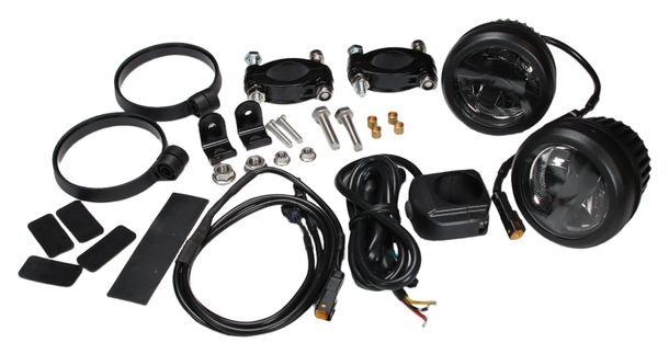 Faro antiniebla LED negro Koso Star con homologación