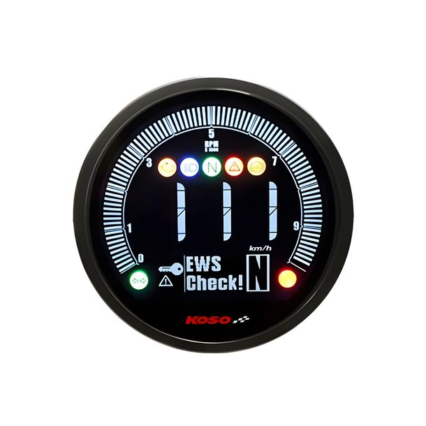 Tachometer Koso DL-04 plug and play schwarz für BMW R nineT 2017 – Bild 2