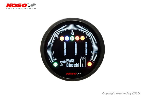 Tachometer Koso DL 04 B für Yamaha Bolt 2022 – Bild 2