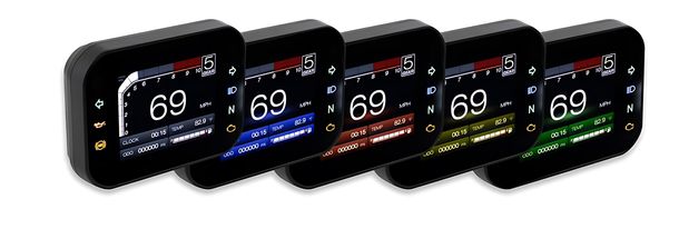 Multifunktionsmessgerät Koso RX-3S TFT 15.000 RPM Drehzahlmesser und Tachometer – Bild 3