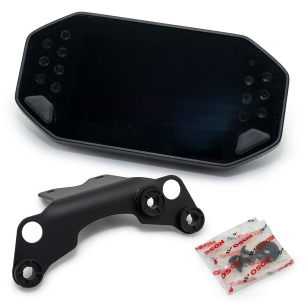 Tachymètre Koso RX4 Écran LCD pour Yamaha MT-07 700 ccm Année 2021 - 2024