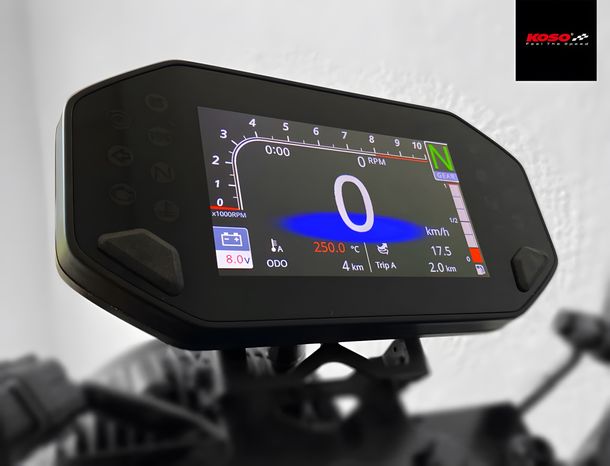 Speedometer Koso RX4 Unlimited LCD display – Bild 3