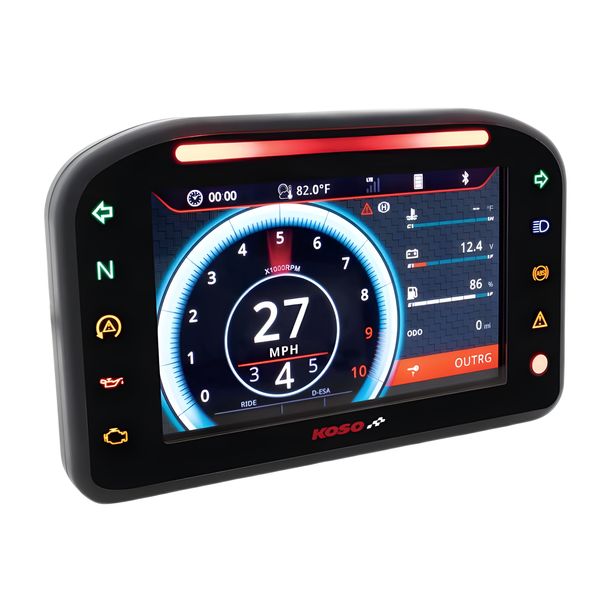 Tachometer Koso RX5 TFT Display für BMW R GS Adventure 1200 ccm Bj. 2013 - 2017 – Bild 5