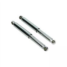 Federbein Stoßdämpfer Satz geschlossen Chrom - 310mm classic für Mofa / Moped Universal