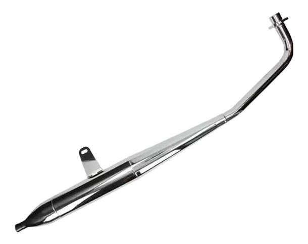 Auspuff Jamarcol Zigarrenauspuff Chrom für AGM / BTC Cafe Racer