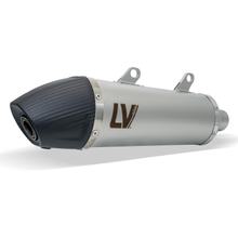 Koncový tlumič LeoVince LV-X EVO nerezová ocel, karbonová koncovka pro Beta RR 4-taktní Racing 350 / 390 / 430 / 480 r. v. 2020 - 2025