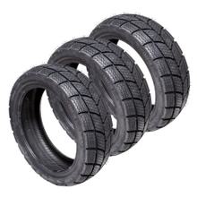 Reifenset 3x Kenda K701 100/90-10 M+S 61J TL für Piaggio Ape 50 Winterreifen