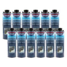 12 Dosen Unterbodenschutz Presto 603239 UBS Bitumen Steinschlagschutz, Spritzpistolendose schwarz, 1000ml