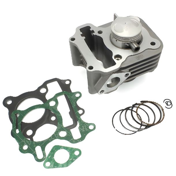 Kit de cilindros Carenzi Standard de aluminio AC de 63 cc, pasador de pistón de 42 mm para ATU/Explorer Formula 2000 Level, Baja Retro RT Baotian BT49QT-6A4 Flex Tech TVZ modelo 01 - 2000