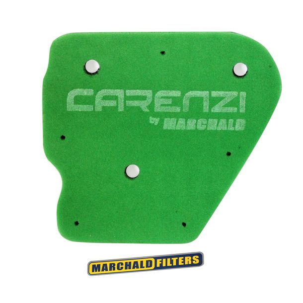 Luftfilter Carenzi Luftfiltermatte, 3WG-E4451-00-00 für MuZ / MZ Moskito RX SX FB Base, Malaguti F10 Wap CPI Bingo Yamaha Zuma MBK Nitro Naked Ovetto Bj. 1994 - 2008