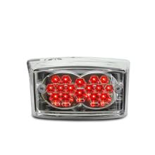 Feu arrière LED TNT avec homologation, verre transparent pour MBK Booster Naked 50 ccm année 13 - 2004