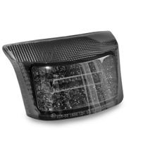 Luz trasera LED TNT con homologación, gris ahumado para MBK Booster Naked 50 ccm año 13 - 2004
