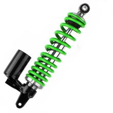 Carenzi shock absorber 275 mm thread adjustable, external expansion tank, green/silver/black for Jack Fox GT 2, Keeway Pixel Mawi model 01 - 2010