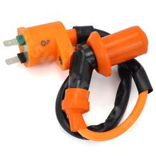 Zündspule Carenzi inkl. Kabel & Stecker 2 Pins für ATU / Explorer Formula 0 Jump Level, Aeon Revo Baja Retro RT Baotian BT49QT-6A4 Benelli K2 Flex Tech Bj. 01 - 2014