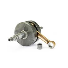 Krukas TNT standaard incl. naaldlager zuigerpenlager voor Bultaco Lobito, Derbi Senda SM Classic SM1 Racer R Gilera SMT RCR X-Race DRD Racing X-Treme 1997 - 2006